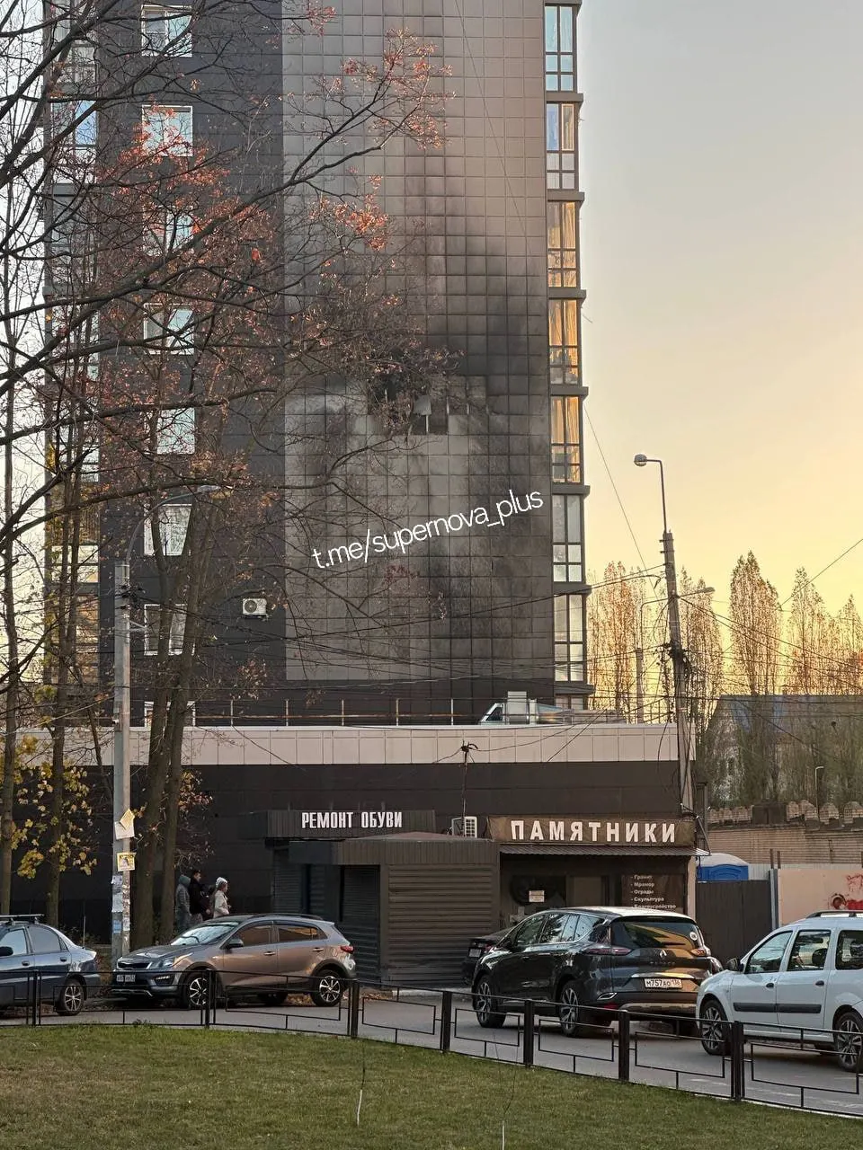 Пожар в&nbsp;торговом центре Галерея Чижова в&nbsp;Воронеже охватил несколько районов