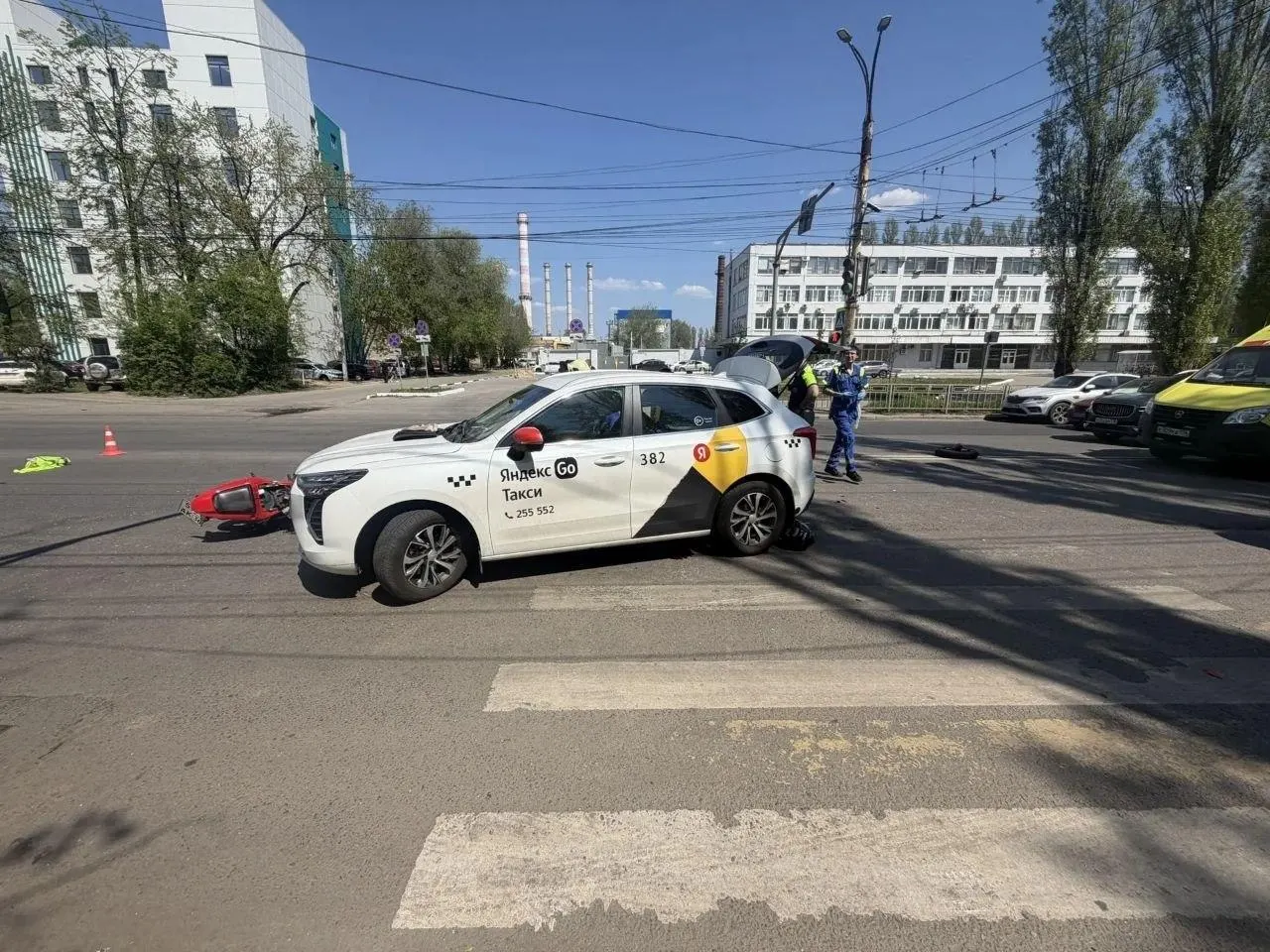 Воронежского таксиста будут судить за&nbsp;смертельное ДТП&nbsp;с&nbsp;мотоциклистом